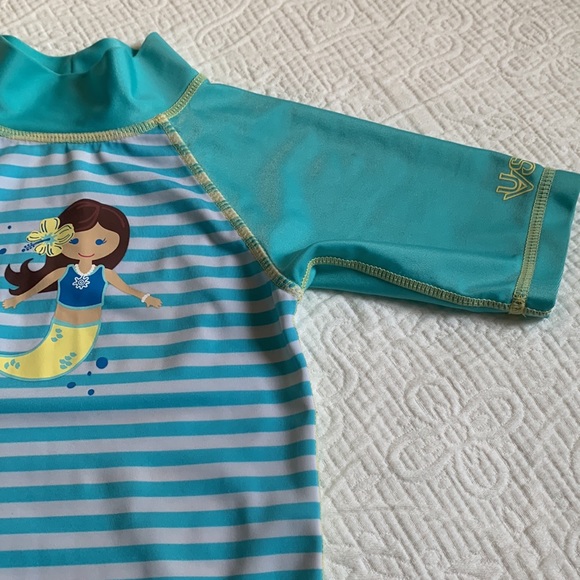 2T (4/$20) Mermaid Rashguard by UV Skinz - Picture 5 of 14